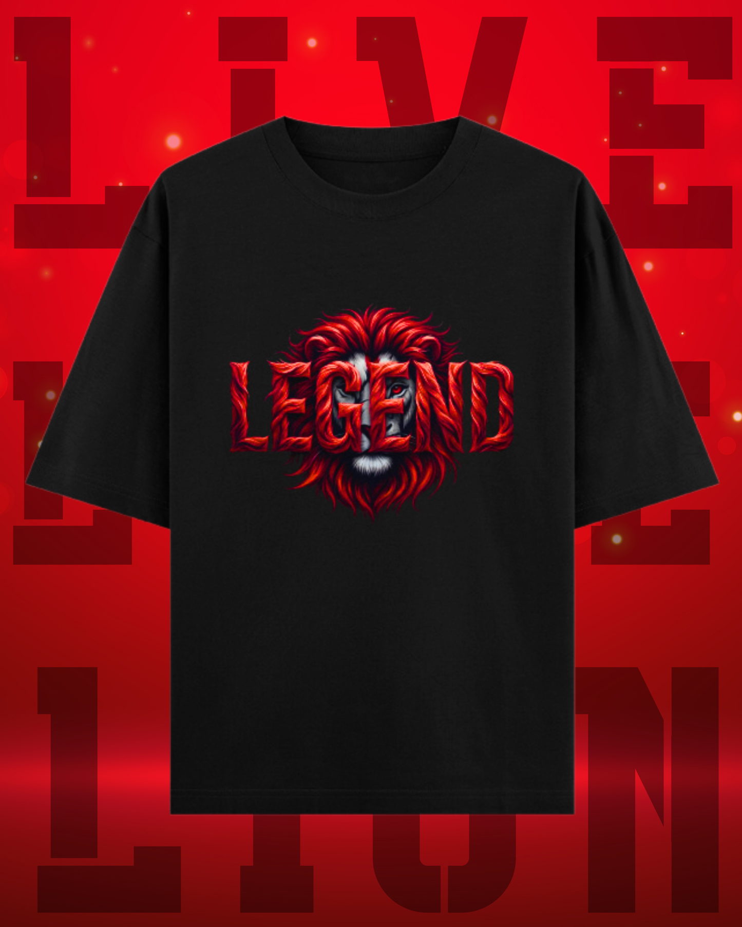 ScarfaceStore OVERSIZED LEGEND TSHIRT-ROAR