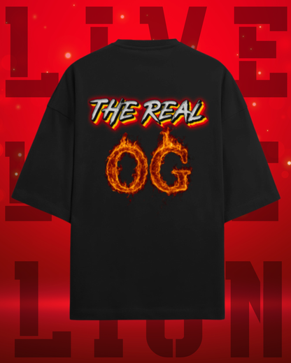 ScarfaceStore Drop Shoulder Oversized Tshirt - ROAR