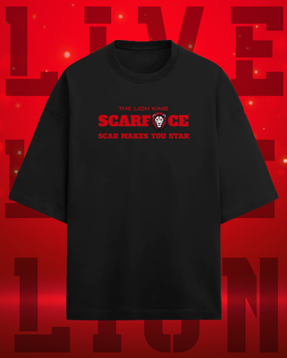 ScarfaceStore OG DROP SHOULDER OVERSIZED TSHIRT-ROAR