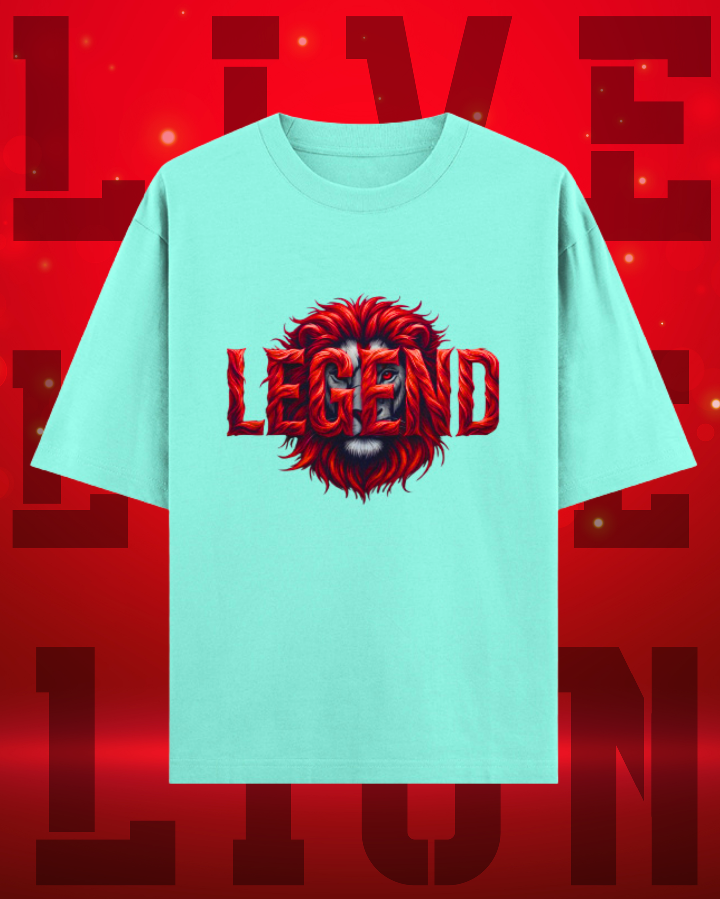 ScarfaceStore OVERSIZED LEGEND TSHIRT-ROAR
