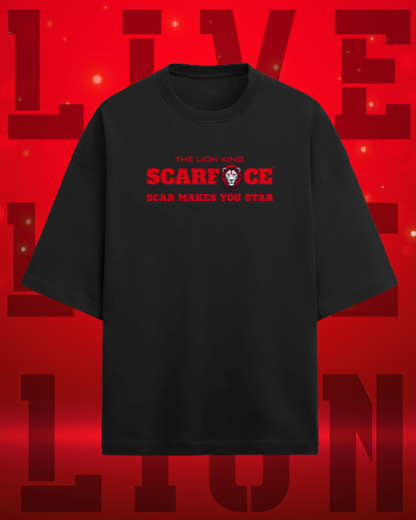 ScarfaceStore Drop Shoulder Oversized Tshirt - ROAR