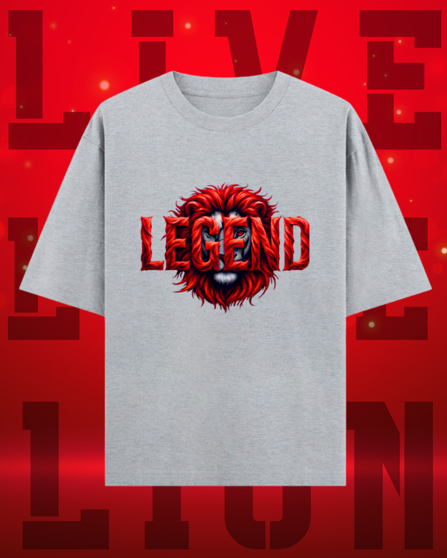ScarfaceStore OVERSIZED LEGEND TSHIRT-ROAR