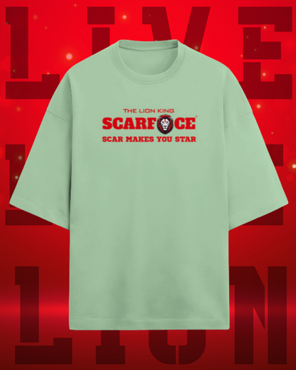 ScarfaceStore OG DROP SHOULDER OVERSIZED TSHIRT-ROAR