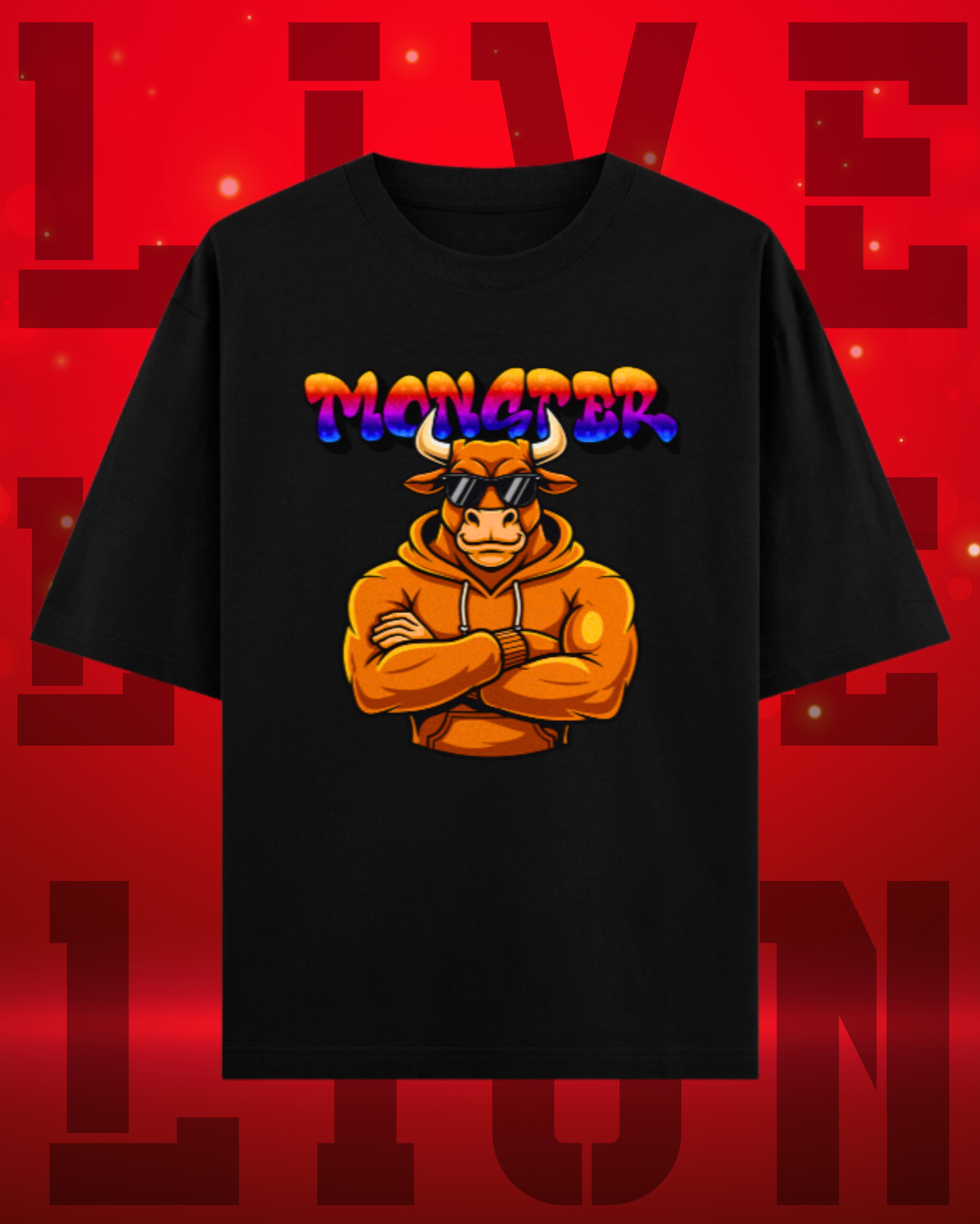 ScarfaceStore OVERSIZED TSHIRT - MONSTER