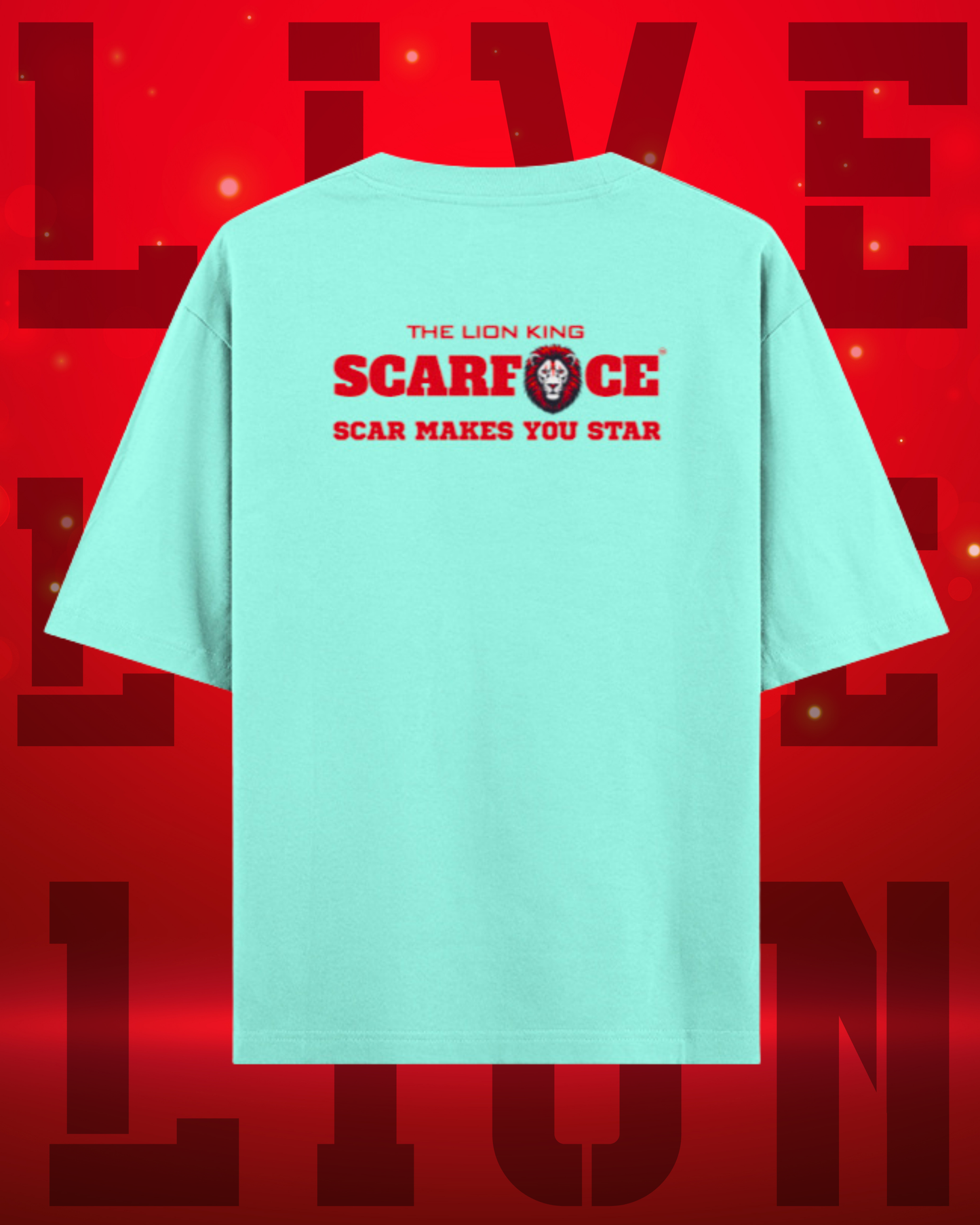 ScarfaceStore OVERSIZED LEGEND TSHIRT-ROAR