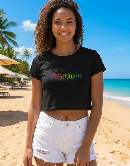 ScarfaceStore CROP TOP - BEAUTIFUL